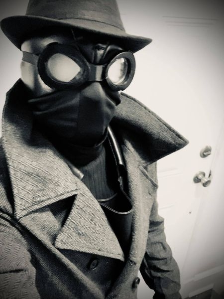 Spider-Man Noir Cosplay Costume Spider-Man Into the Spider-Verse Costume